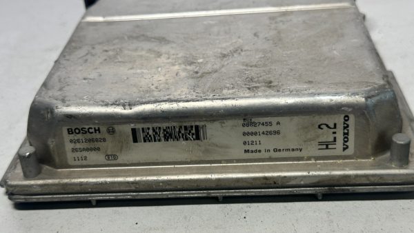 2001 01 VOLVO S60 V70 S80 COMPUTER BRAIN ENGINE CONTROL ECU ECM EBX  08627455 A - Image 3
