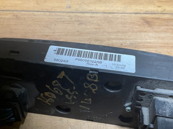 2001-2004 Dodge Ram Climate Control Temperature Module 55056322AB - Image 3