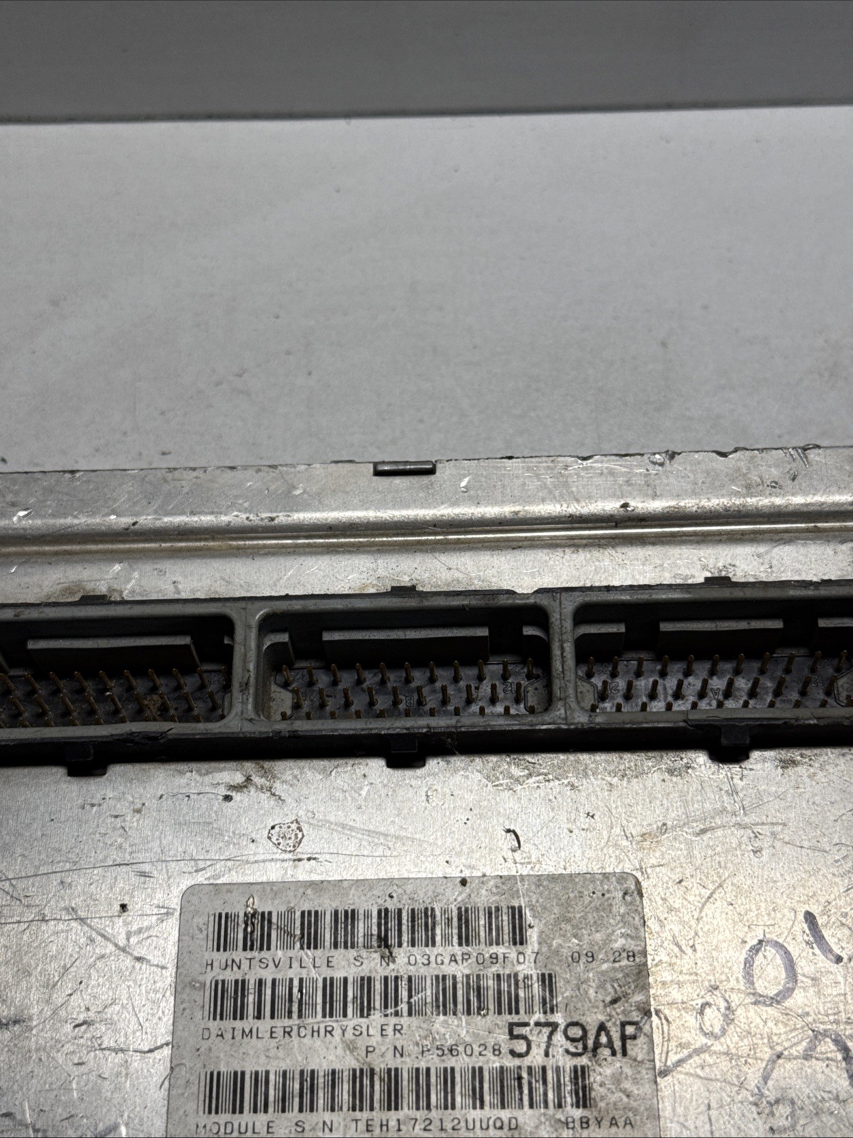 2001 DODGE RAM VAN 5.2L Engine Control Module ECU PCM ECM R6028579AF - Image 4