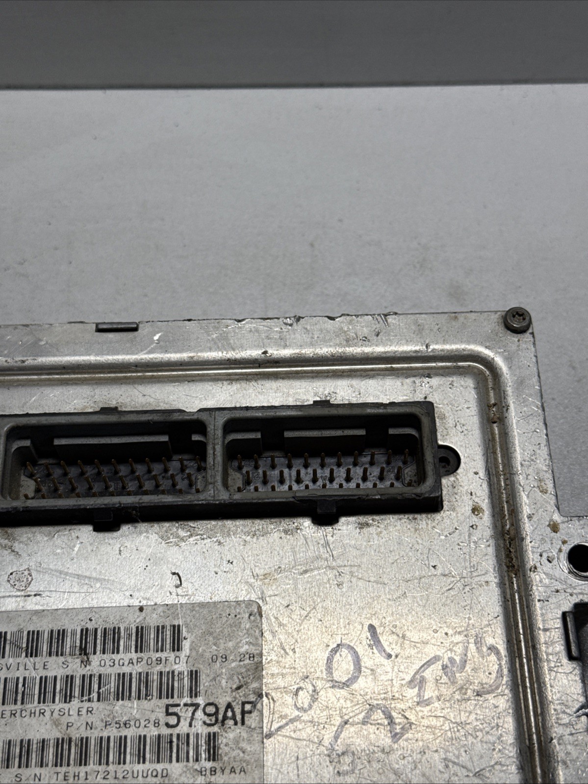 2001 DODGE RAM VAN 5.2L Engine Control Module ECU PCM ECM R6028579AF - Image 5