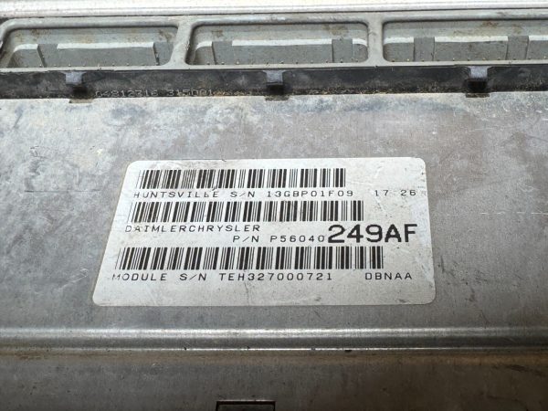 2001 Durango 4.7L Engine computer P56040249AF ECM ECU OEM - Image 3