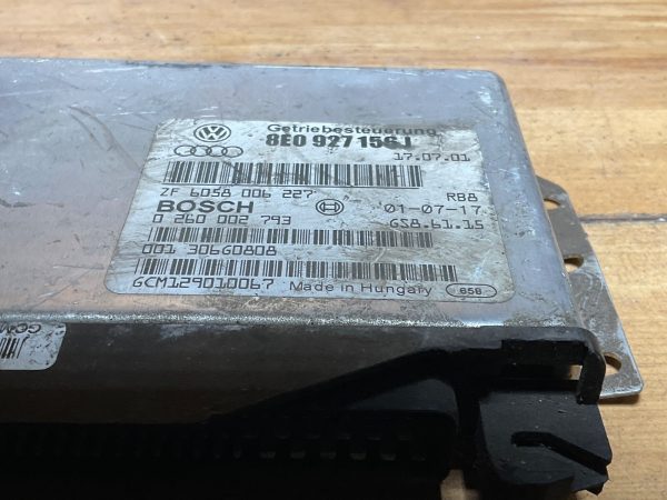 2002-2006 Audi A4 Transmission Computer Module  TCM TCU 8E0 927 156 J - Image 5