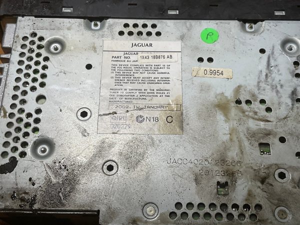 2002-2008 Jaguar X-Type CD Player Radio 1X43-18B876-AB - Image 3