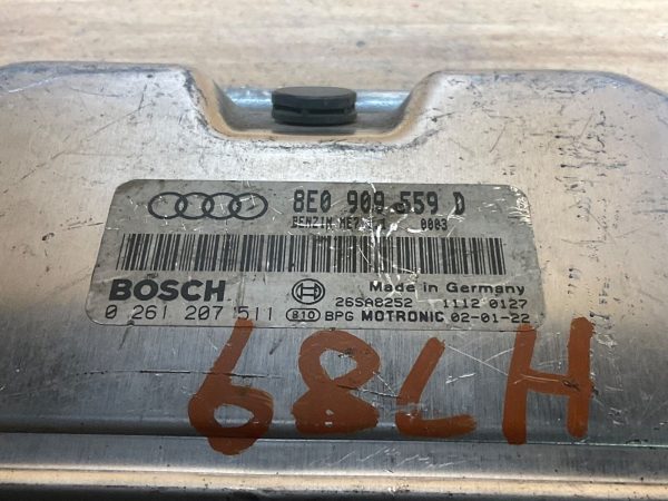 2002 Audi A6 Quattro Engine Computer Module ECM ECU 8E0 909 559 D - Image 3