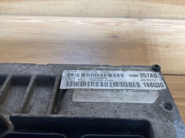 2002 Dodge Intrepid 2.7L  Engine Computer Module  ECU ECM 4896257ag - Image 3