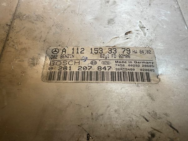 2002 Mercedes C230 Engine Computer Module ECM ECU A1121533379 - Image 5