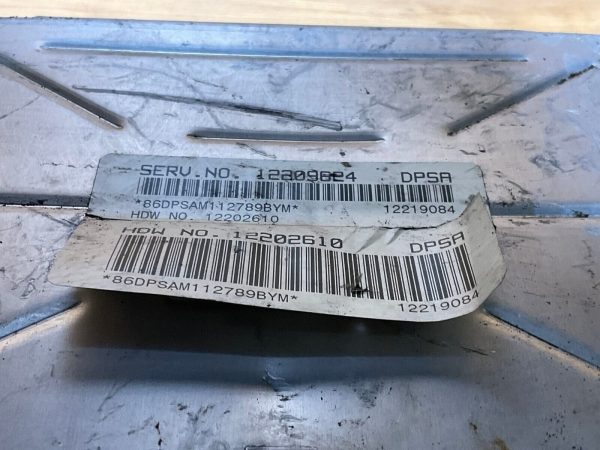 2002 PRIX  ECM ENGINE CONTROL MODULE COMPUTER PCM ECU POWER 12209624 DPSA - Image 4