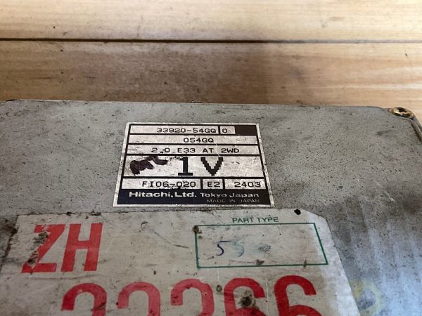 2002 SUZUKI AERIO ECU ENGINE COMPUTER MODULE ECM 33920-54GQ - Image 3