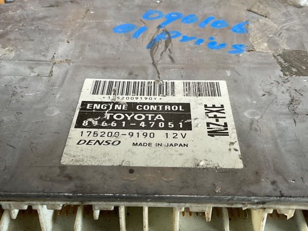 2002 Toyota Prius Engine Computer Module ECU ECM 89661-47051 - Image 3