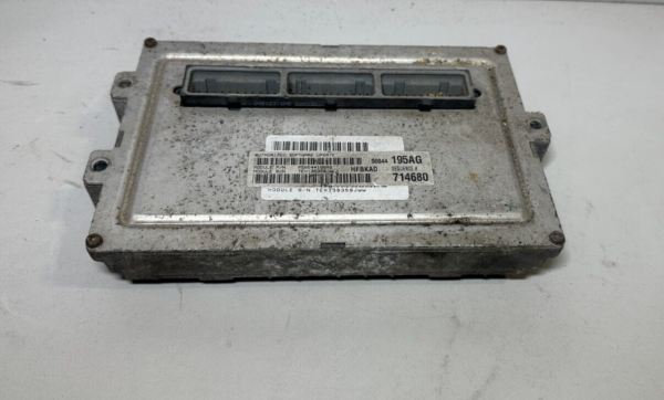 2003 03 Jeep LIBERTY ENGINE CONTROL MODULE 56044195AG ECM ECU Computer Square