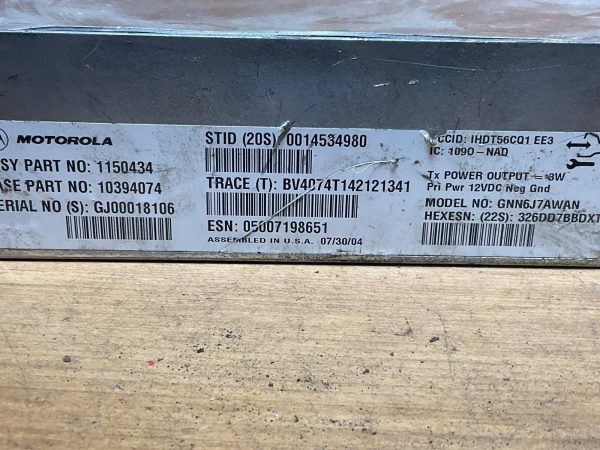 2004-06 Buick Rendezvous OnStart Communication Control Module 1150434 - Image 4