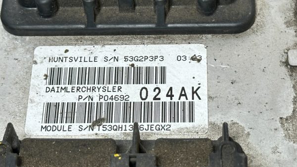 2004-2006 Dodge Durango Multi-function Module 04692015AK 04692024AK - Image 3