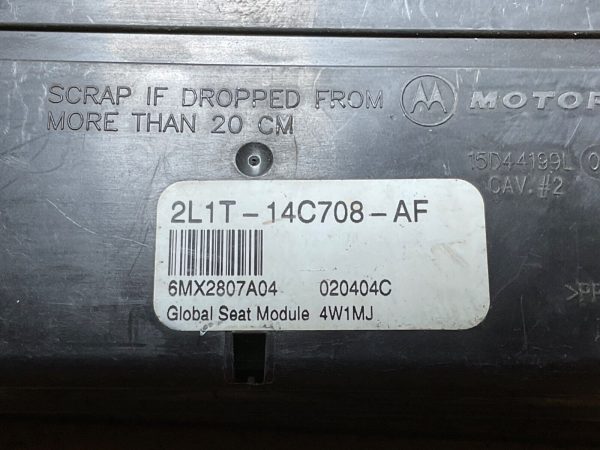 2004-2007 MERCURY MONTEREY DRIVER SEAT MEMORY CONTROL MODULE 2L1T-14C708-AF OEM - Image 3