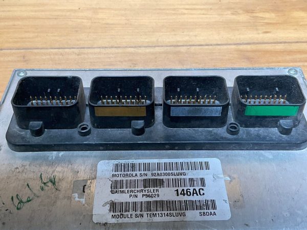 2004 Dodge Durango P56029146AC Computer Brain Engine Control ECU ECM EBX Module - Image 4