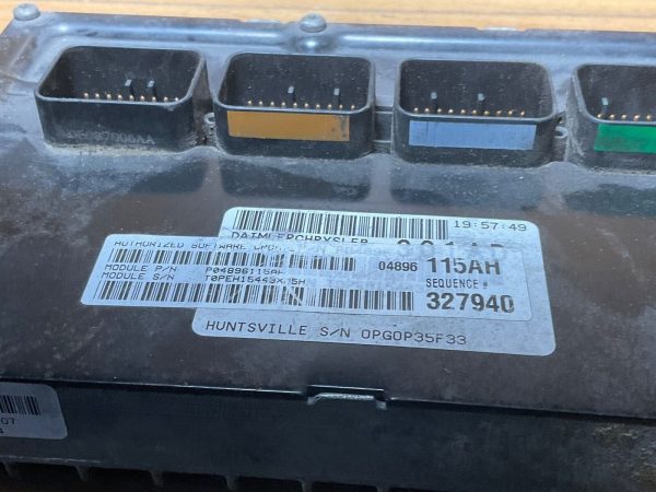 2004 Dodge Stratus 2.4L Engine Computer Module ECU ECM 4896115AH - Image 3