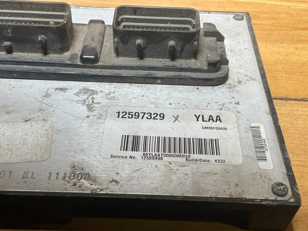 2005-2006 Chevrolet  Cobalt  Engine Computer Module ECU ECM OEM 1258999 - Image 4