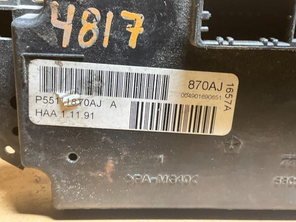 2005-2007 Chrysler 300 Climate Control Temperature Module OEM 55111870AJ - Image 5