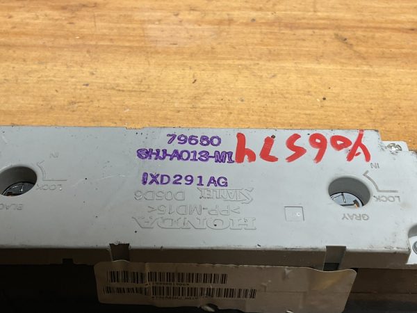 2005-2010 Honda Odyssey Touring Climate  Control Temperature Unit 79650SHJ - Image 3