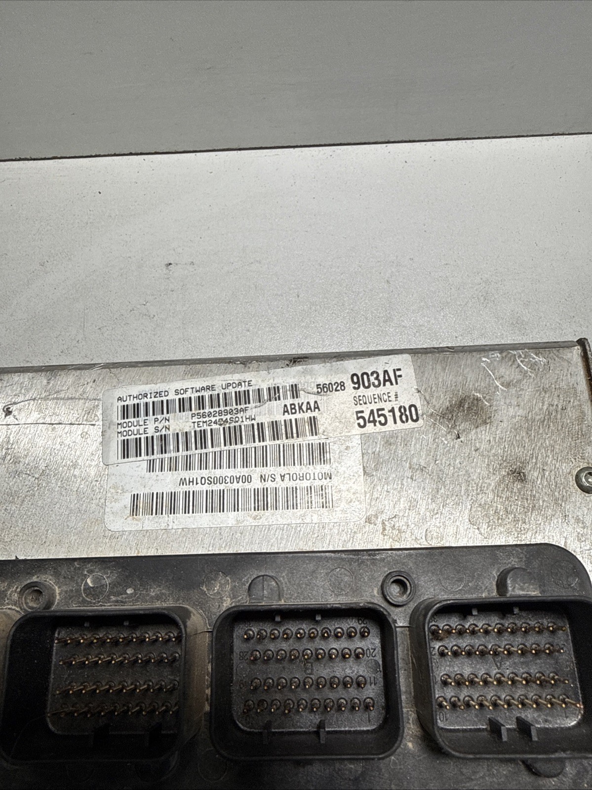 2005 Dodge Ram P56028903AF, 56028903AF Engine Control Module ECM - Image 5