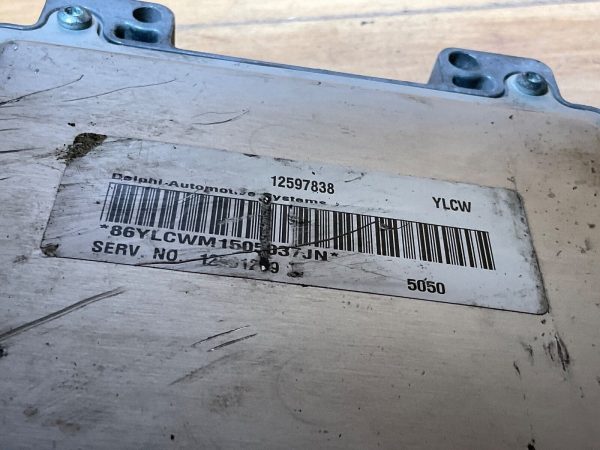 2005 Pontiac G6 Engine Computer Module  ECM ECU 12597838 YLCW - Image 4