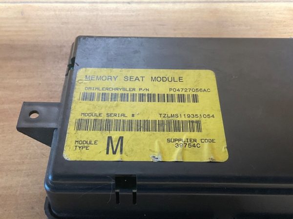2006-2008 Chrysler Pacifica Power Seat Control-Memory Module P04727056AC