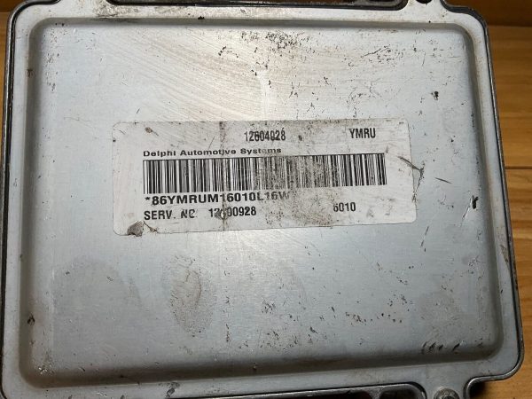 2006 Chevrolet Equinox Computer Brain Engine Control ECU ECM EBX Module 12604028 - Image 4