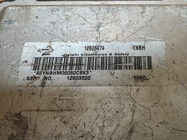 2006 Chevy Impala 3.5L Engine Control Computer Module ECM ECU OEM 12606474 - Image 5