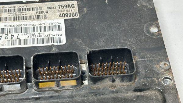2006 GRAND CHEROKEE 3.7L AWD ECU ECM PCM ENGINE CONTROL COMPUTER 56044759AG - Image 4