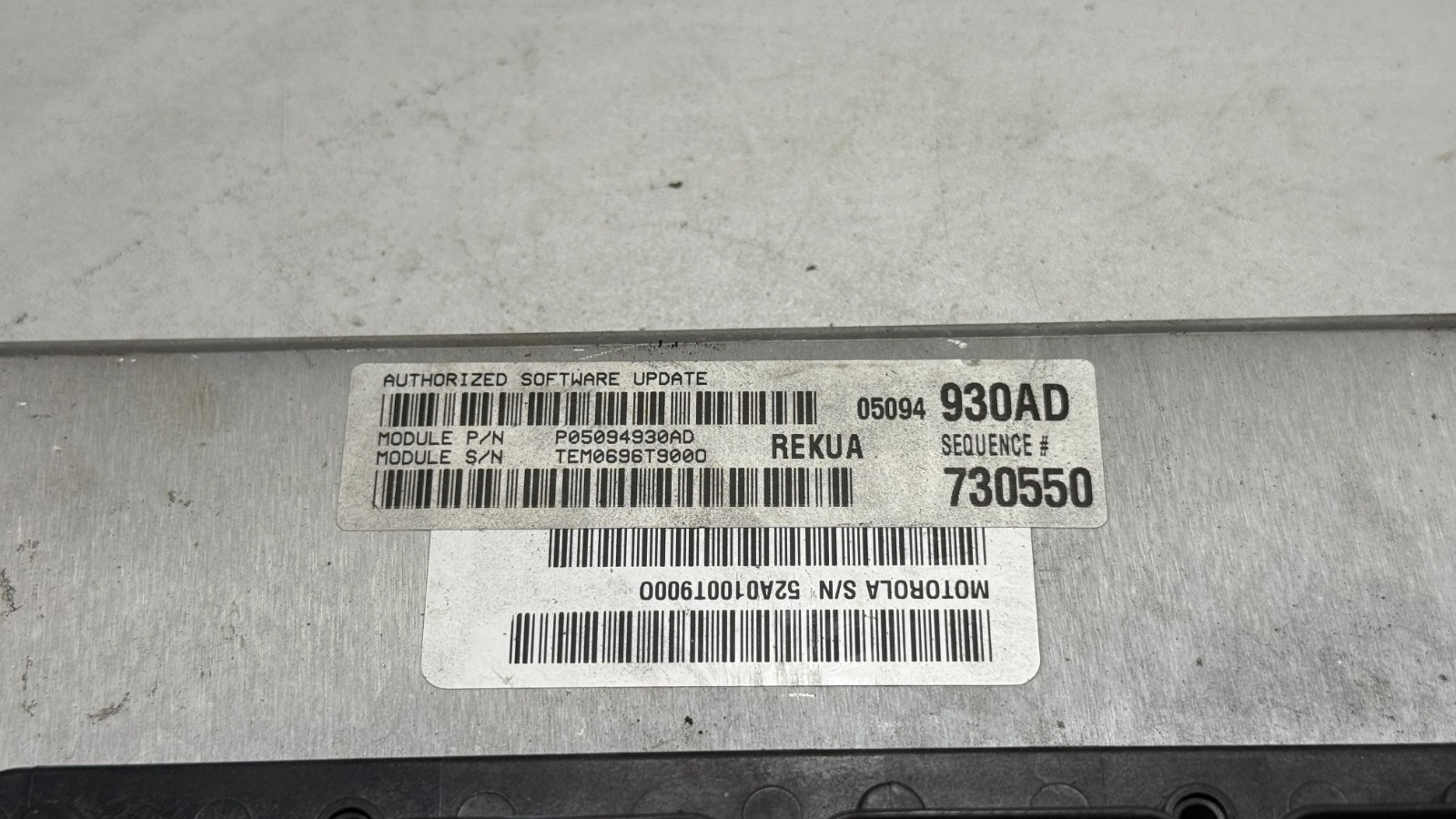 2006 JEEP GRAND CHEROKEE 3.7L V6 ECU ENGINE CONTROL MODULE 05094930AD - Image 3