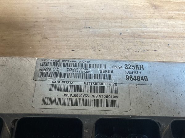 2006 Jeep Commander Engine Computer Module  OEM ECM ECU 05094325AH - Image 3