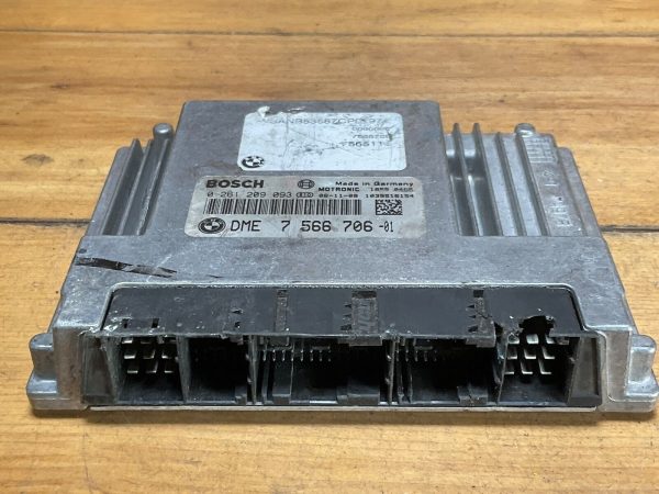 2007-08 BMW 750i 750 2006-2008 Engine Computer Module ECM ECU 0 261 209 093 - Image 3
