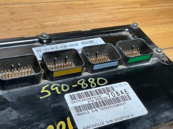 2007-2008 Chrysler Sebring  Engine Computer Module  ECU ECM OEM 05033703AJ - Image 5
