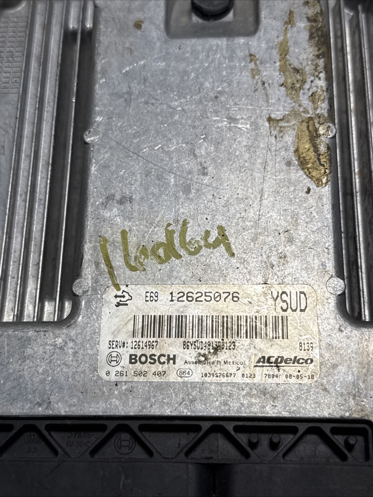 2007 - 2010 Pontiac Solstice GXP Saturn Sky 2.0L ECU 12625076 - Image 3