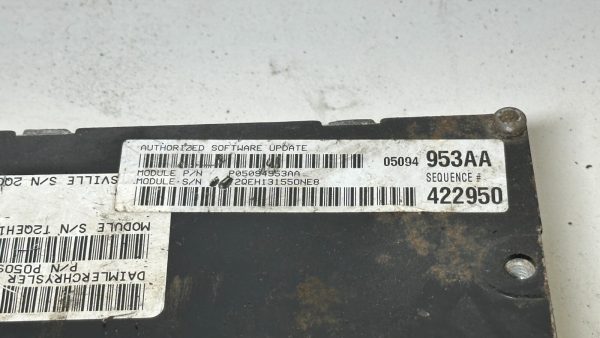 2007 DODGE CHARGER CHRYLSER 300 ENGINE ECM P05094901AF 05094901AF - Image 5