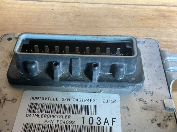 2007 Dodge Durango Multifunction Control Module 04692103AF - Image 4