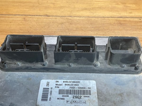 2007 Ford Fusion 2.3L  Engine Computer Module ECM ECU 7E5A-12A650-SC - Image 4