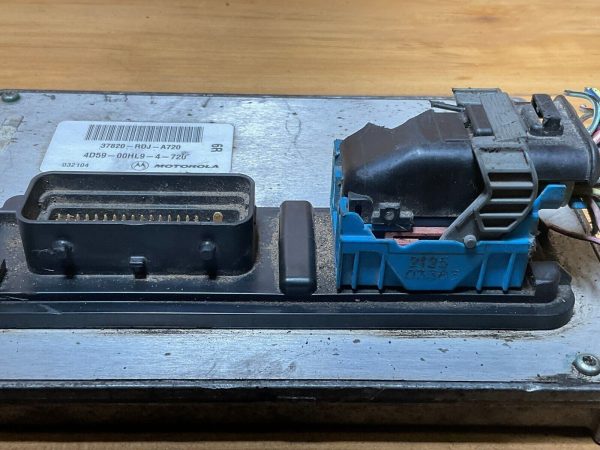 2008 Acura MDX 3.7L Engine Control Module (ECM/ECU) – OEM part number 37820-RDJ-A720. This refurbished engine computer unit is tested, reliable, and backed by our 60-day ECM warranty. Perfect for replacing faulty ECM/ECU modules, ensuring smooth performance and long-term durability. Available from our family-owned auto parts shop in Springfield, MO – your trusted supplier for automotive electronics, engine control modules, and refurbished ECMs.