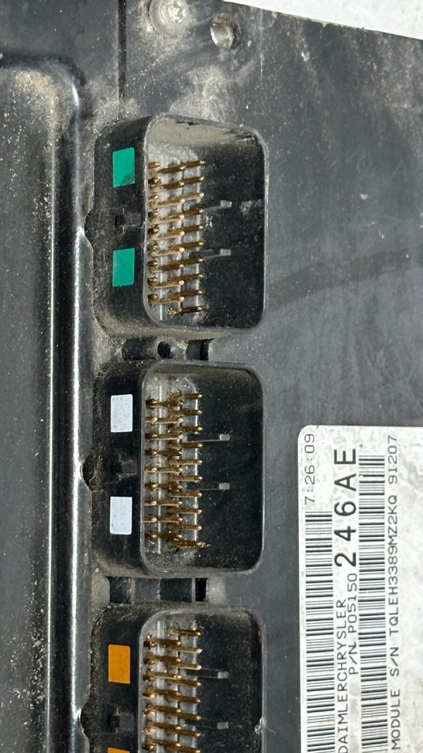 2008-2010 CHARGER MAGNUM P68054113AC P05150246AE ENGINE CONTROL MODULE ECU ECM - Image 3