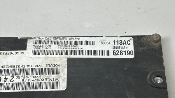 2008-2010 CHARGER MAGNUM P68054113AC P05150246AE ENGINE CONTROL MODULE ECU ECM - Image 5