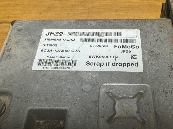 2008-2010 FORD F250 PICKUP ENGINE CONTROL COMPUTER MODULE 6.4 ID 8C3A-12A650-CJK - Image 5