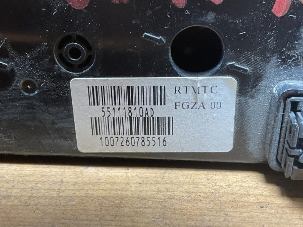 2008-2012 Dodge Grand Caravan Rear Climate Control Temperature Unit 55111810AD - Image 4