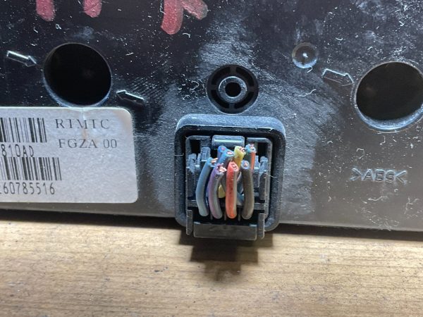2008-2012 Dodge Grand Caravan Rear Climate Control Temperature Unit 55111810AD - Image 7