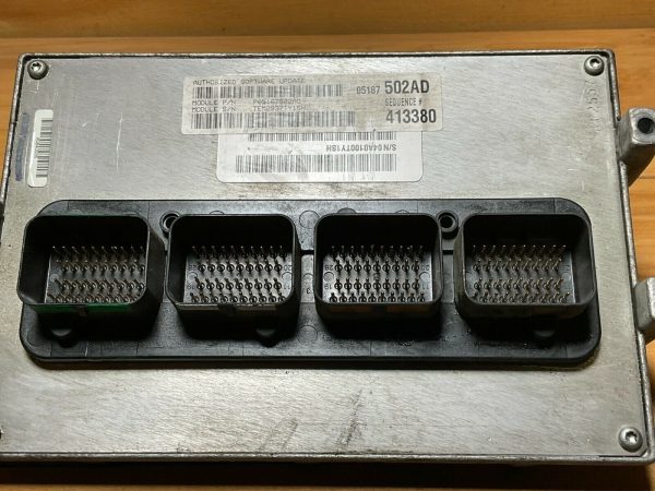 2008 Dodge Durango 4.7L Engine Computer Module ECM ECU PCM 05187502AD - Image 4