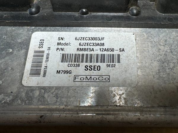 2008 FORD FUSION ECM ENGINE CONTROL MODULE RM8E5A-12A650-SA OEM - Image 3