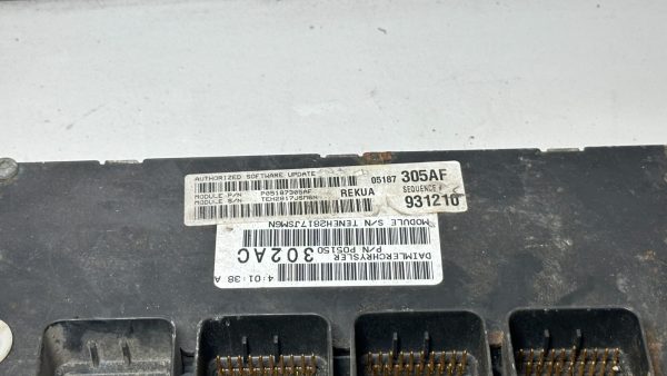 2008 Jeep Grand Cherokee Computer Engine Control Module ECM ECU OEM 05187305AF - Image 3