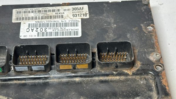 2008 Jeep Grand Cherokee Computer Engine Control Module ECM ECU OEM 05187305AF - Image 5