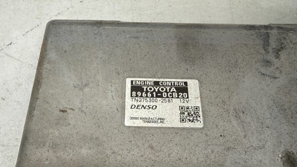 2008 Toyota Tundra Engine Computer 89661-0CB20 4.7L ECM OEM - Image 3