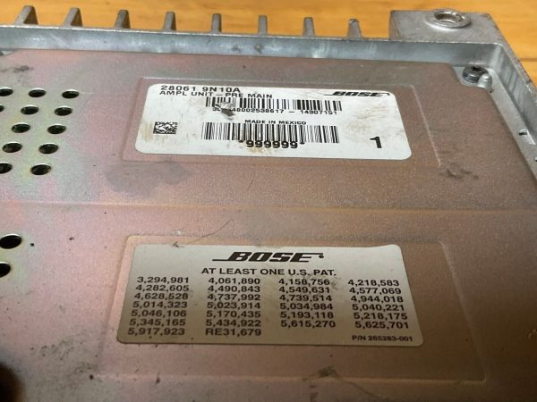 2009-14 Nissan Maxima Bose Radio Equipment Amplifier Amp Module Unit 28061 9N10A - Image 4