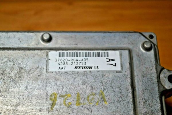 2009-2010 Odyssey 37820-RGW-A05 Computer Brain Engine Control ECU ECM EBX Module - Image 3