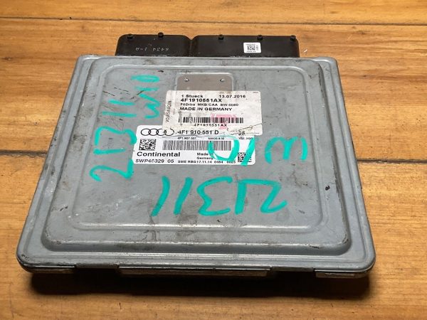 2009-2011 Audi A6  Engine Computer Module ECU ECM 4F1 910 551 D - Image 3